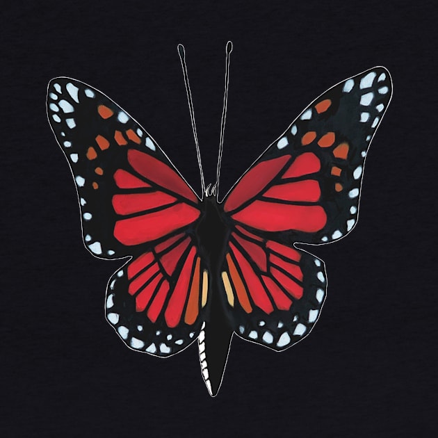 Butterfly 02i, transparent background by kensor